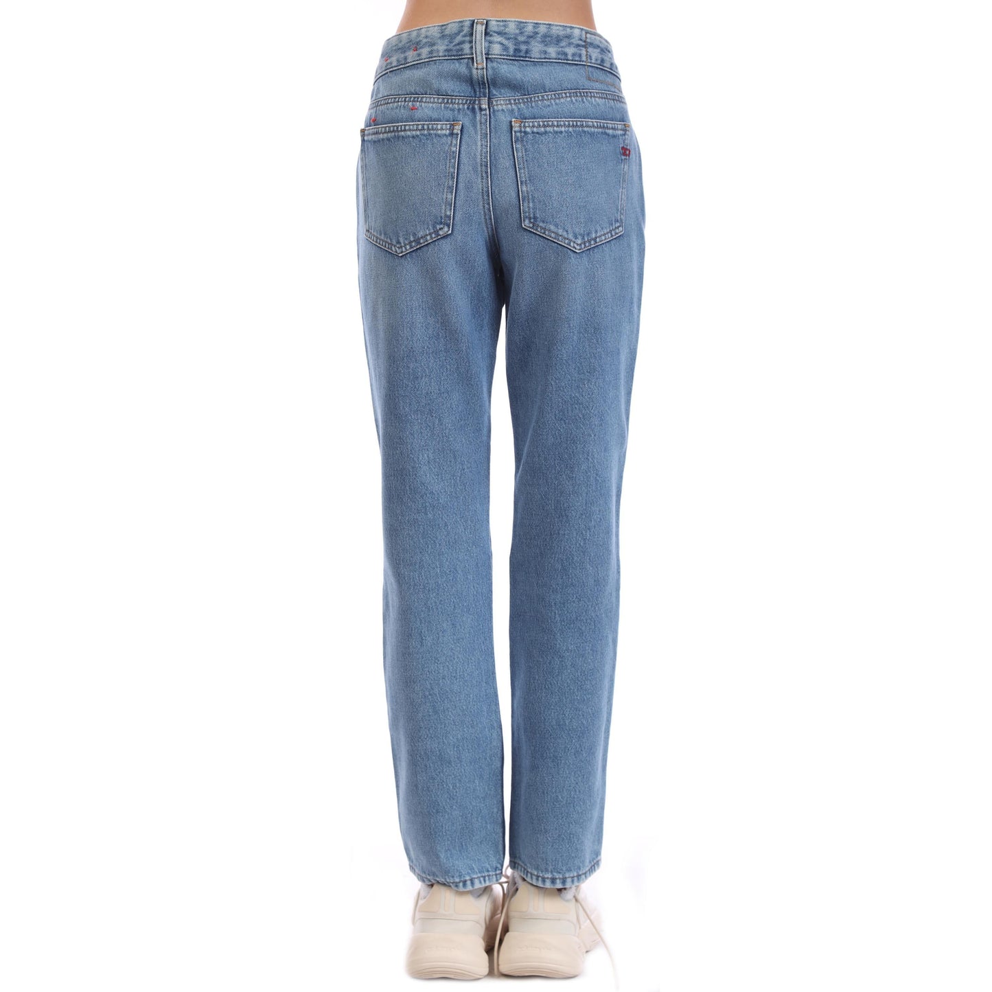 Blue - Lifestyle - Diesel Womens-Ladies 2002 Slim Jeans