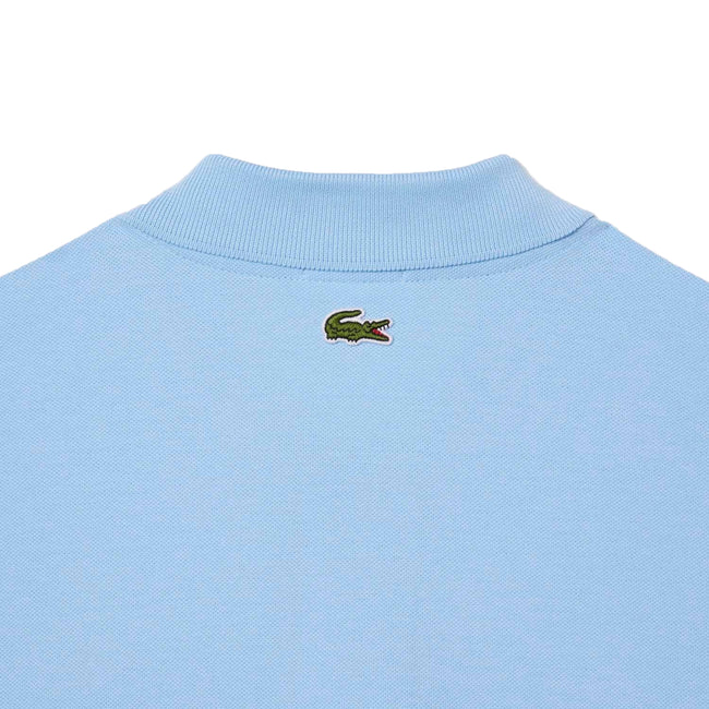 Blue - Side - Lacoste Unisex Adult L.12.12 Piqué Loose Fit Polo Shirt