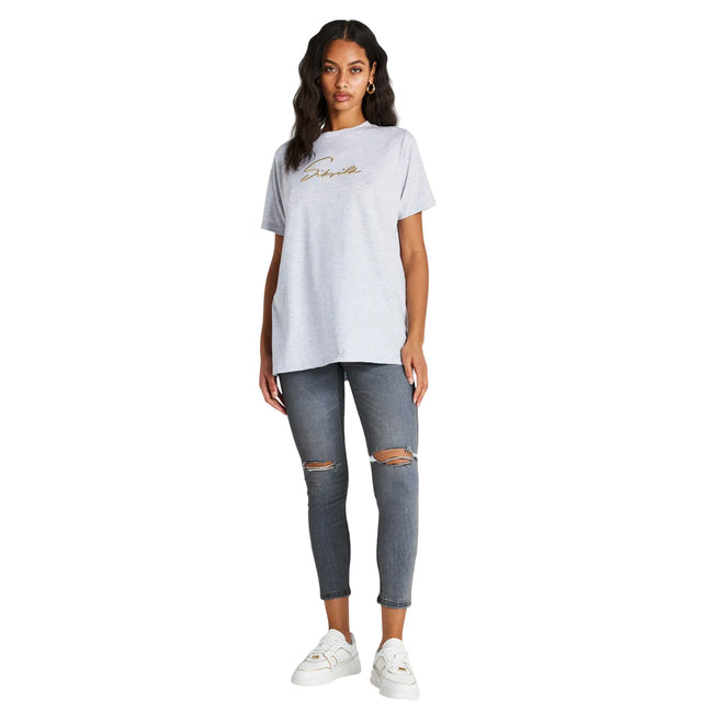 Blue - Lifestyle - SikSilk Womens-Ladies Distressed Jeans