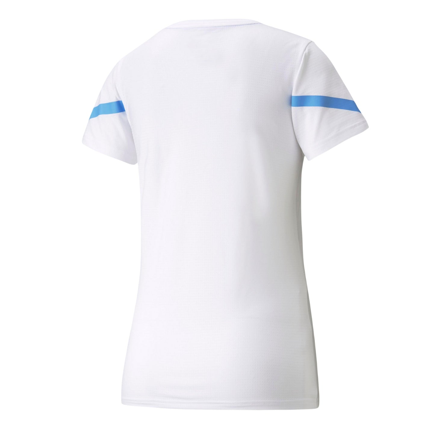 White-Blue - Back - Puma Mens Prematch Manchester City FC Jersey