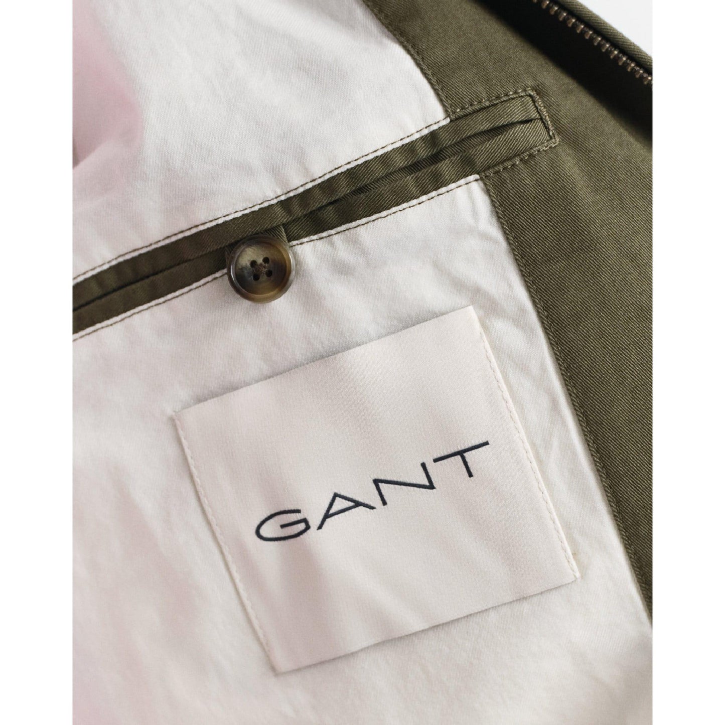 Green - Pack Shot - Gant Mens Cotton Regular Wind Jacket