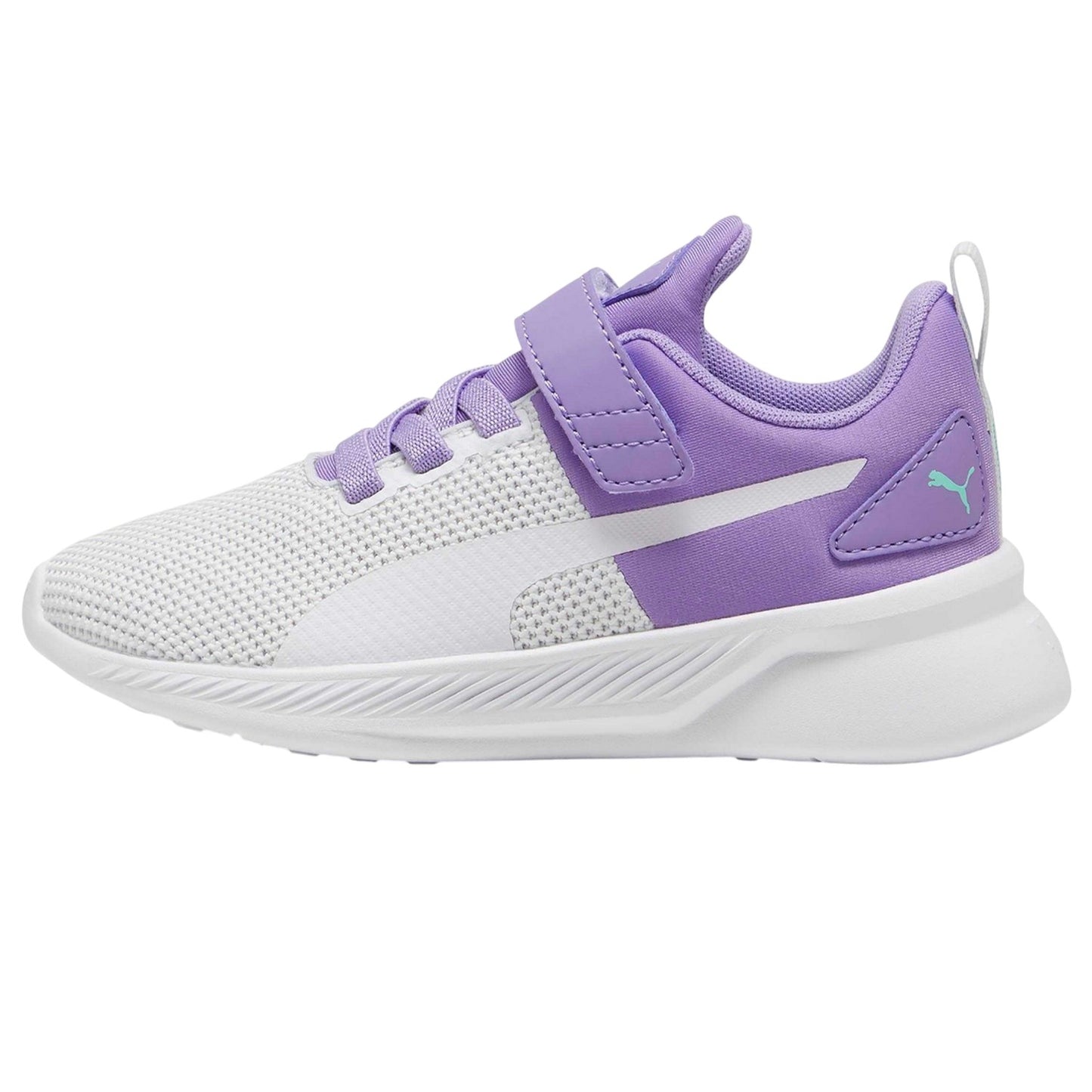 Lavender - Back - Puma Childrens-Kids Flyer Running Trainers