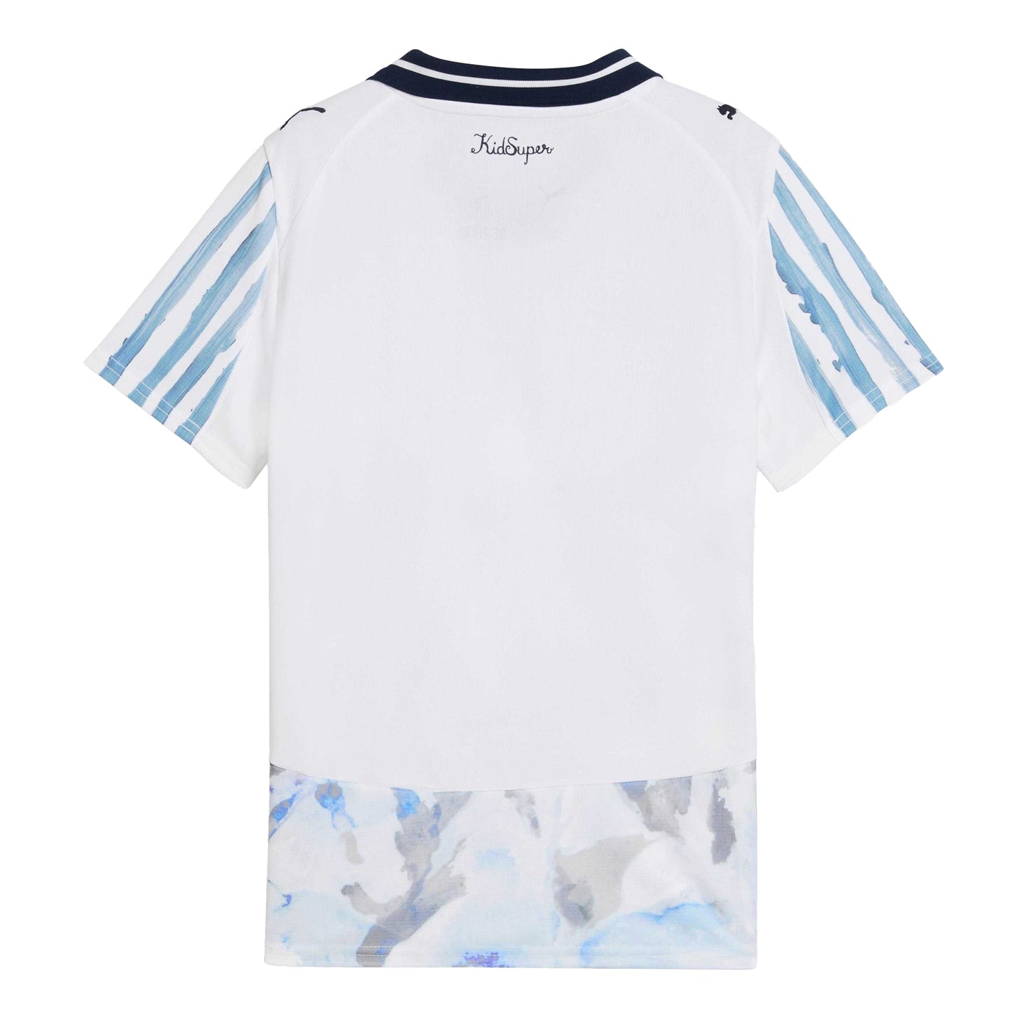 White - Back - Puma Childrens-Kids Kidsuper Monterry Replica Football Jersey