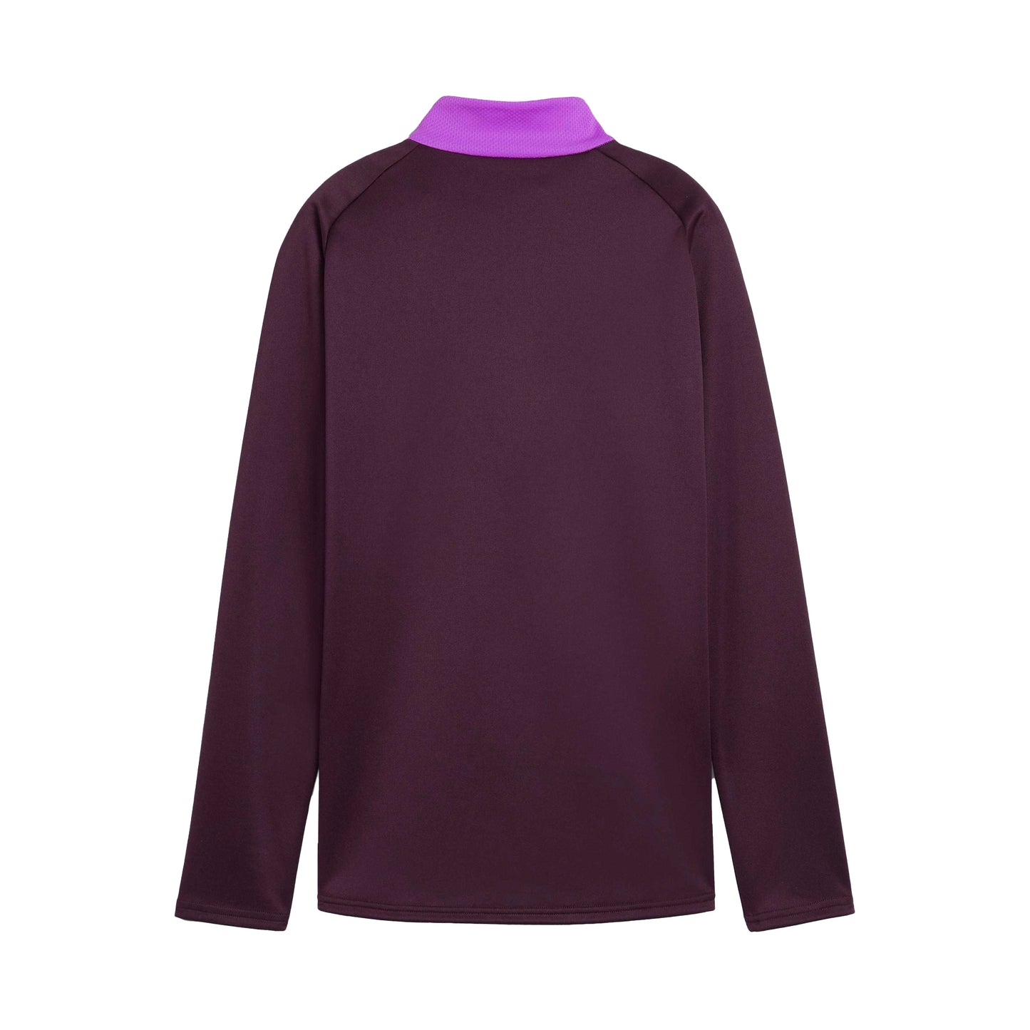 Purple - Back - Puma Mens Individual Blaze Quarter Zip Top