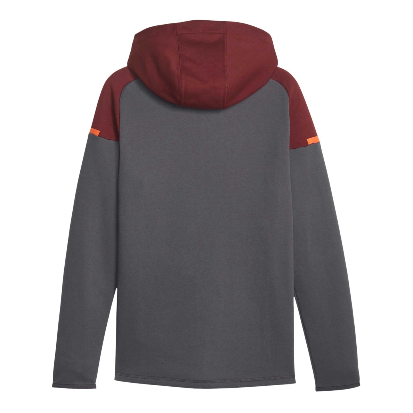 Grey - Back - Puma Mens Manchester City FC Casual Hooded Jacket