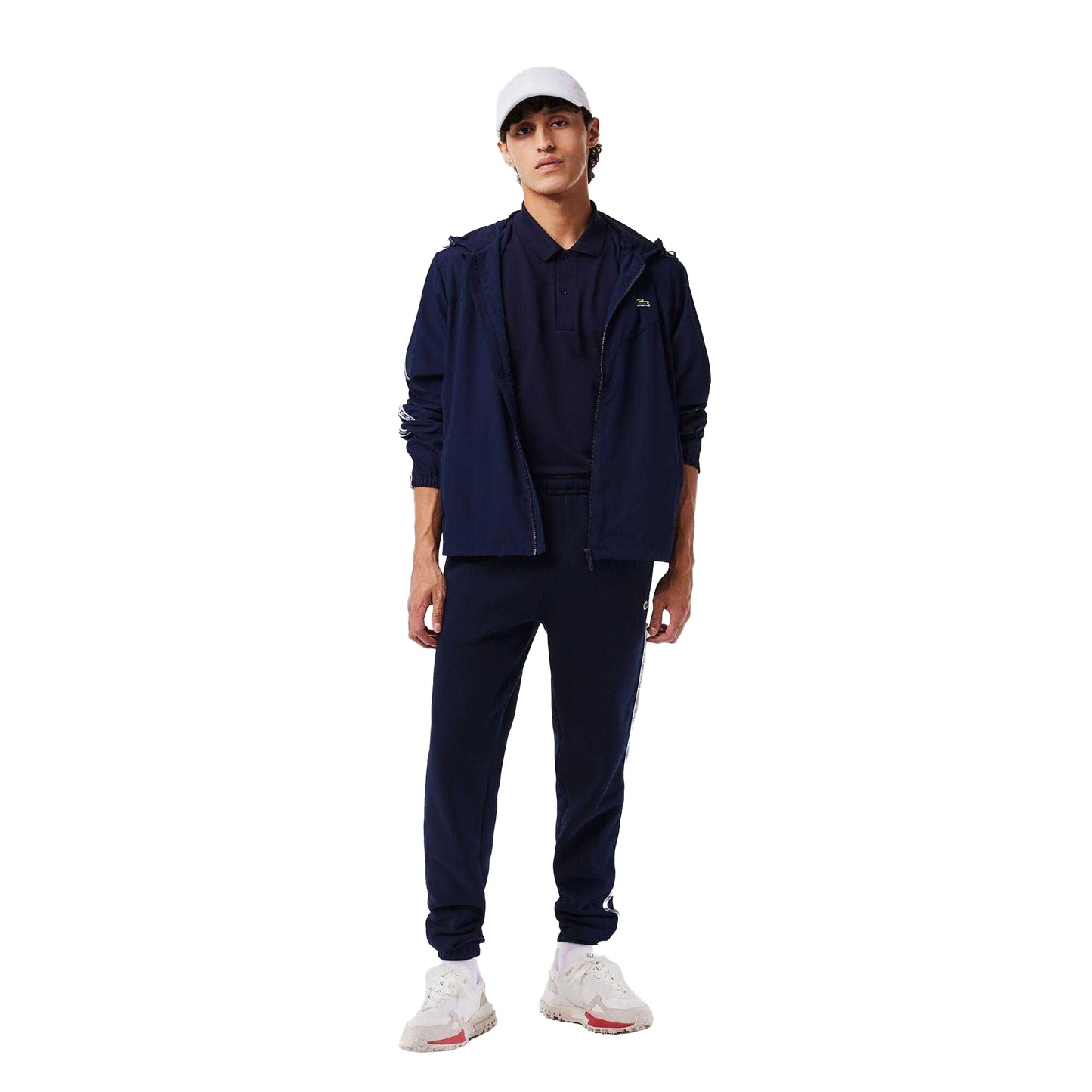 Navy - Lifestyle - Lacoste Mens Recycled Polyester Track Jacket