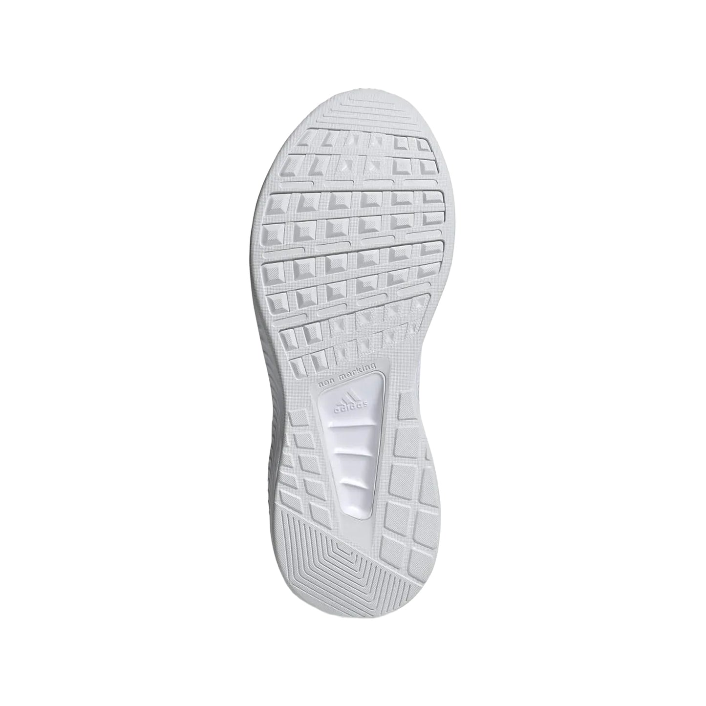 White - Close up - Adidas Womens-Ladies Falcon 2.0 Running Trainers