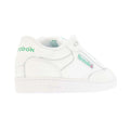 White-Green - Back - Reebok Unisex Adult Beams X Club C Bulc Leather Trainers