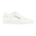 White-Green - Side - Reebok Unisex Adult Beams X Club C Bulc Leather Trainers
