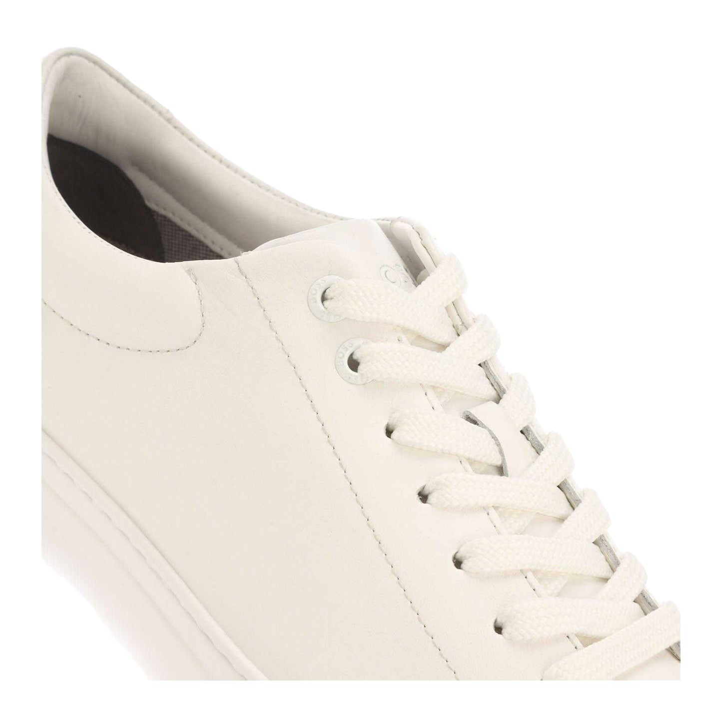 White - Pack Shot - Boss Mens Enlight Leather Trainers