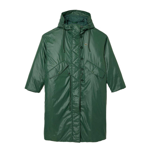 Green - Front - Lacoste Womens-Ladies Water Repellent Full Zip Jacket
