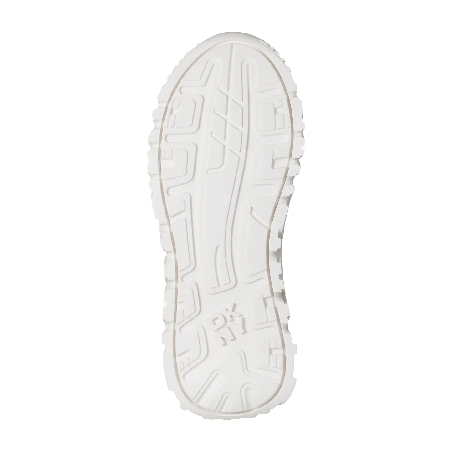 White - Pack Shot - DKNY Womens-Ladies Lathen Lace Up Trainers