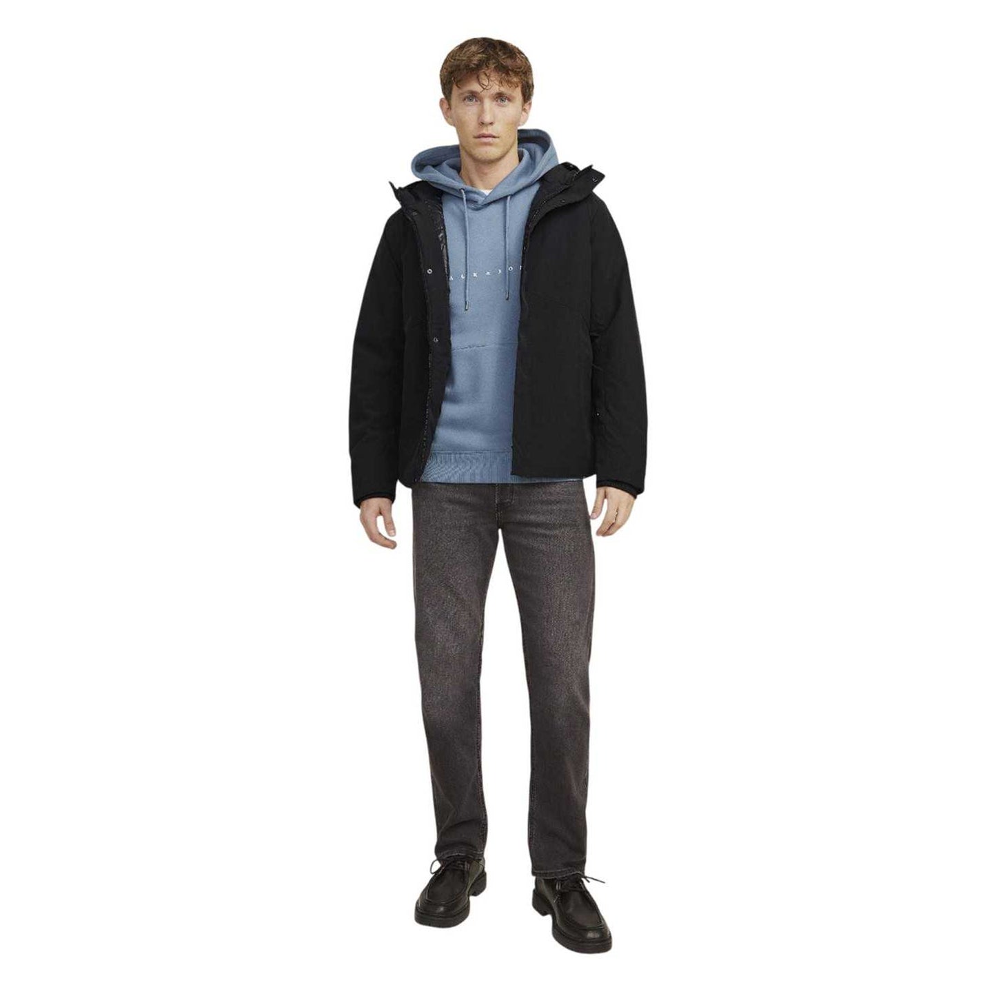 Black - Side - Jack And Jones Mens Keen Jacket