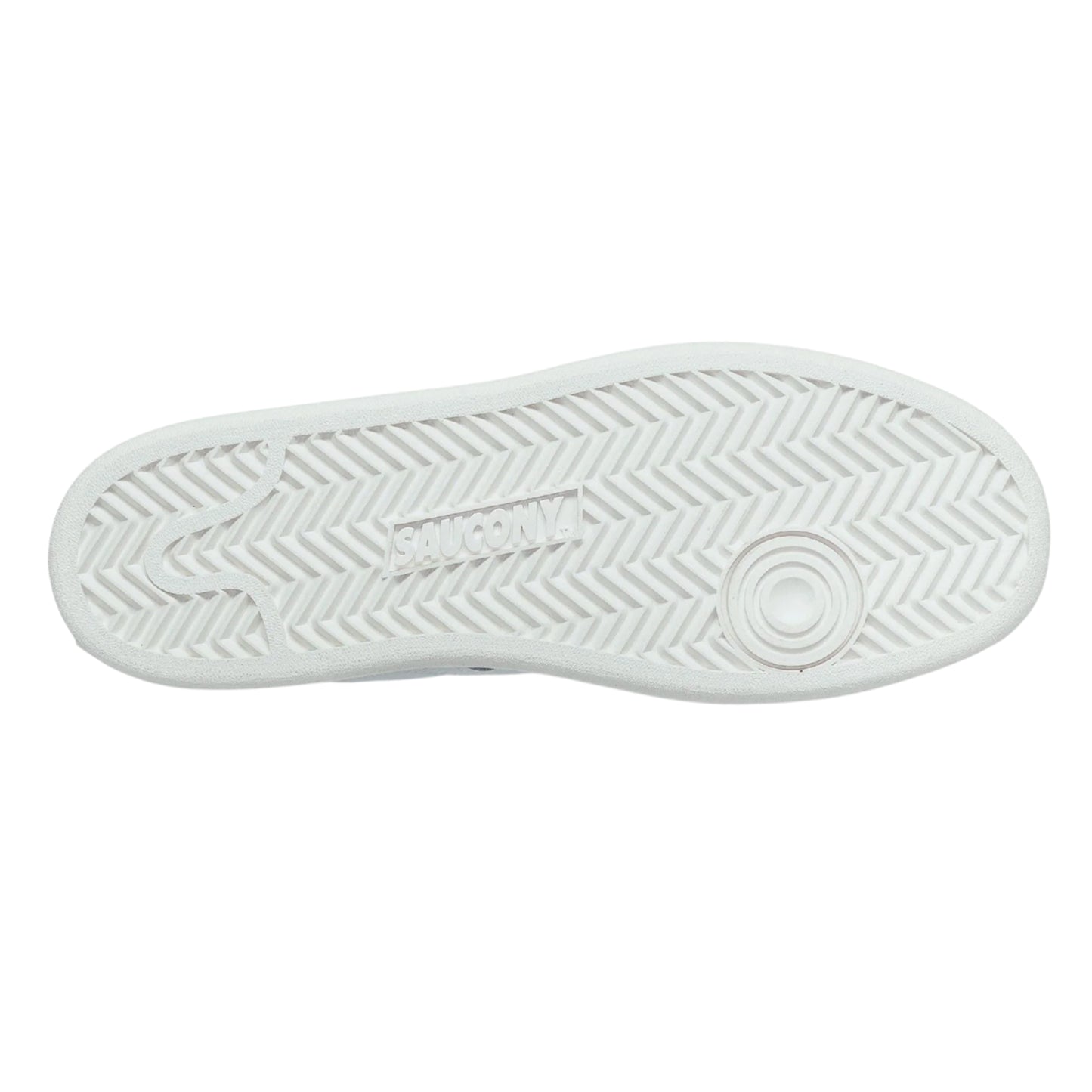 White - Pack Shot - Saucony Mens Jazz Leather Court Trainers