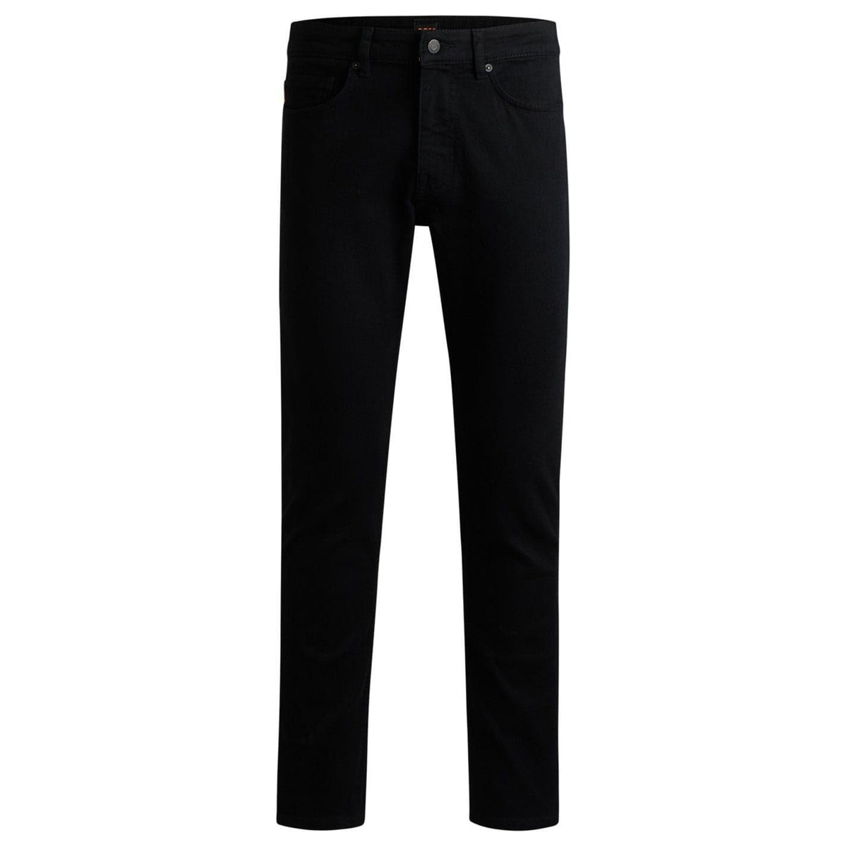 Black - Pack Shot - Boss Mens Delaware BC-L-C Slim Leg Jeans