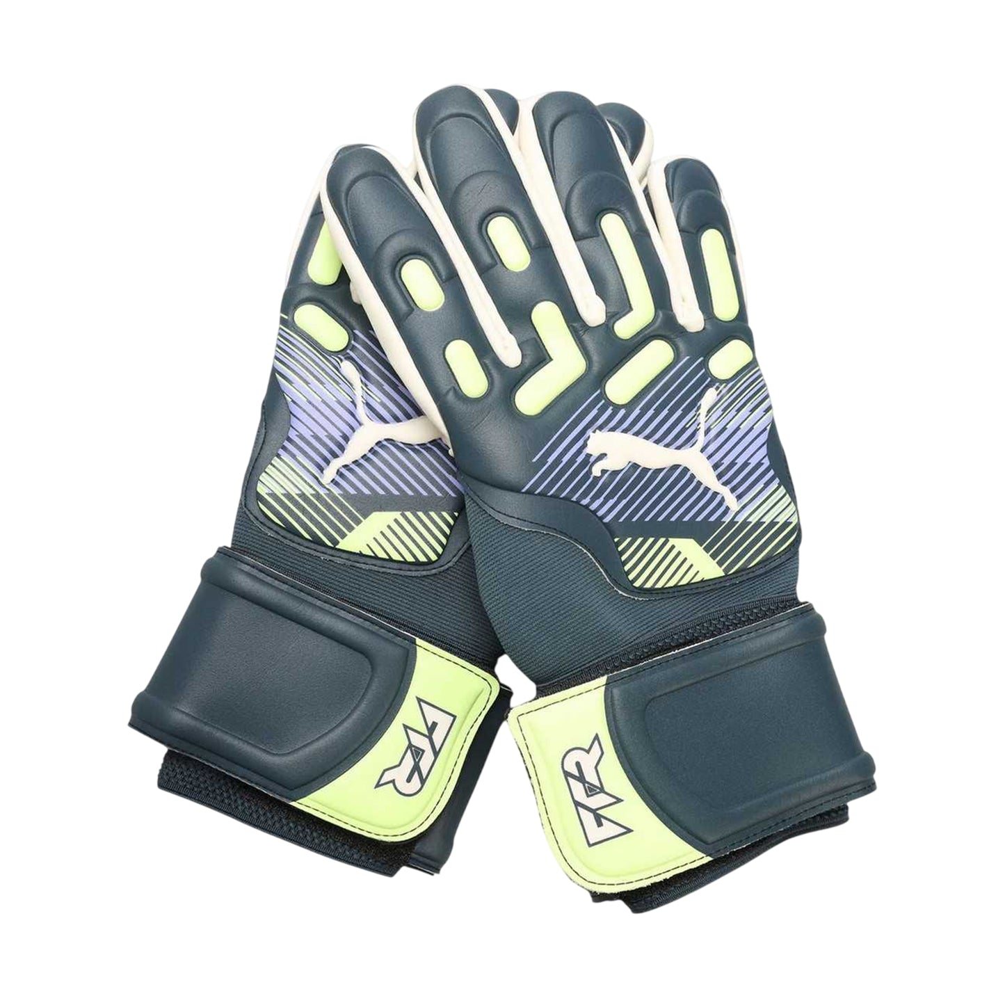 Grey - Side - Puma Childrens-Kids Future Match NC Goalkeeper Gloves