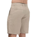 Beige - Back - Armani Exchange Mens Linen Rayon Twill Shorts