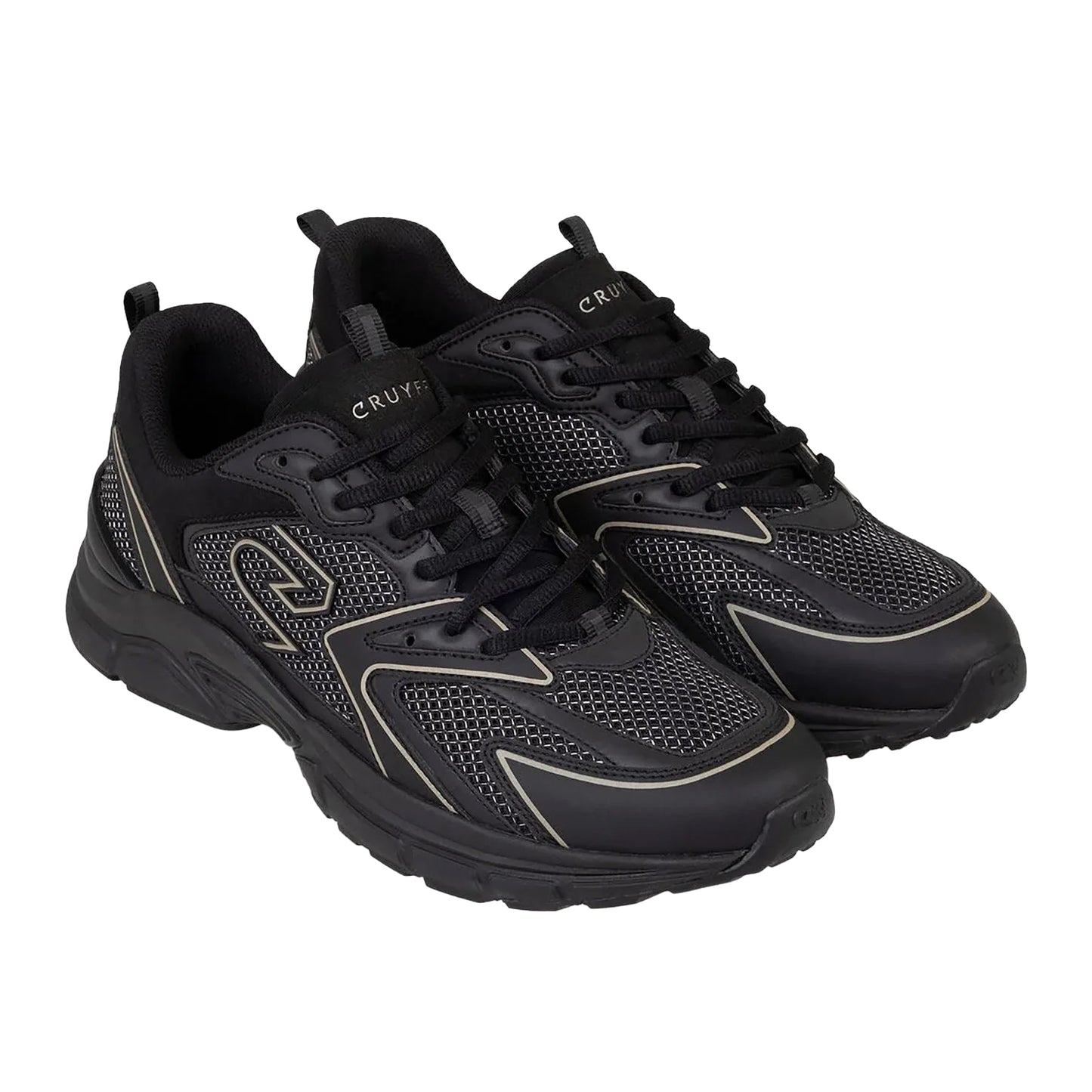 Black - Lifestyle - Cruyff Mens Scorpius Trainers