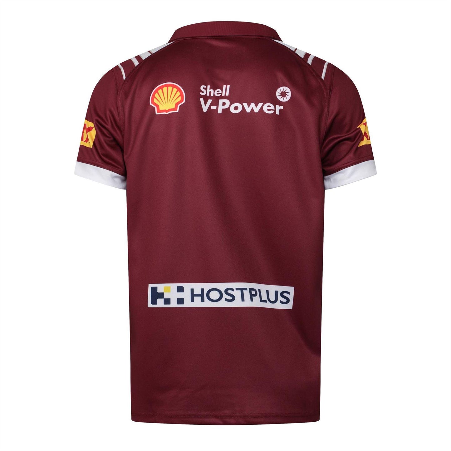 Burgundy - Back - Puma Mens Queensland Maroons Home Jersey