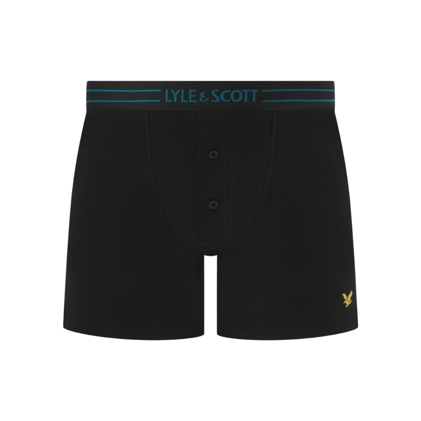 Black - Lifestyle - Lyle & Scott Mens Lewis Boxer Shorts (Pack of 3)