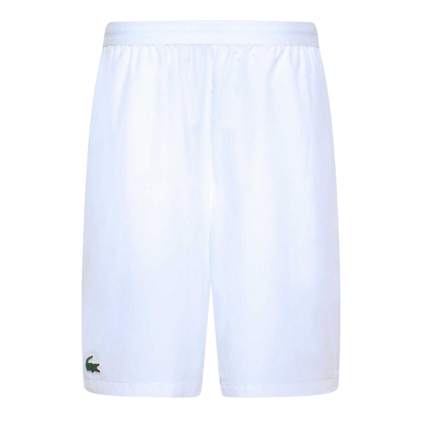 White - Back - Lacoste Mens Ultra Dry Regular Tennis Shorts