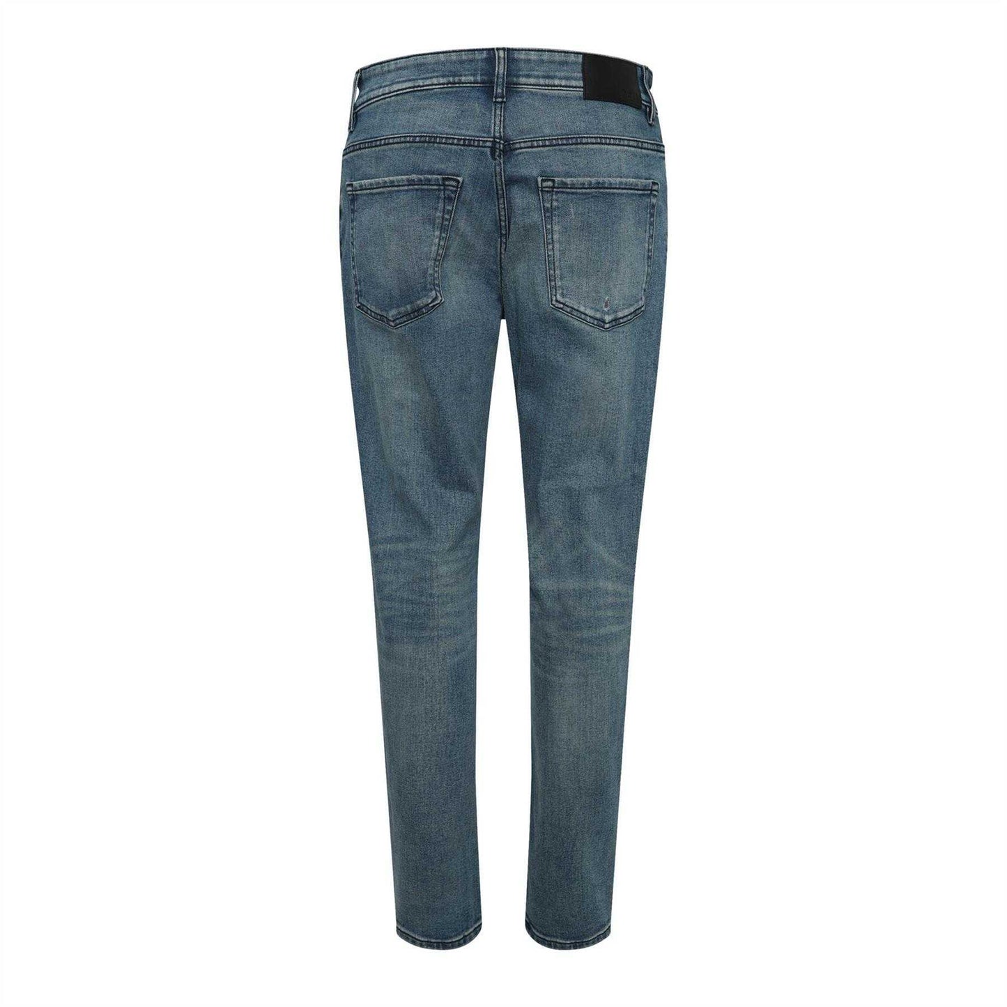Navy - Back - Boss Mens Re.Maine Regular Jeans
