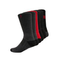 Black-Red - Back - Ralph Lauren Mens Socks (Pack of 6)