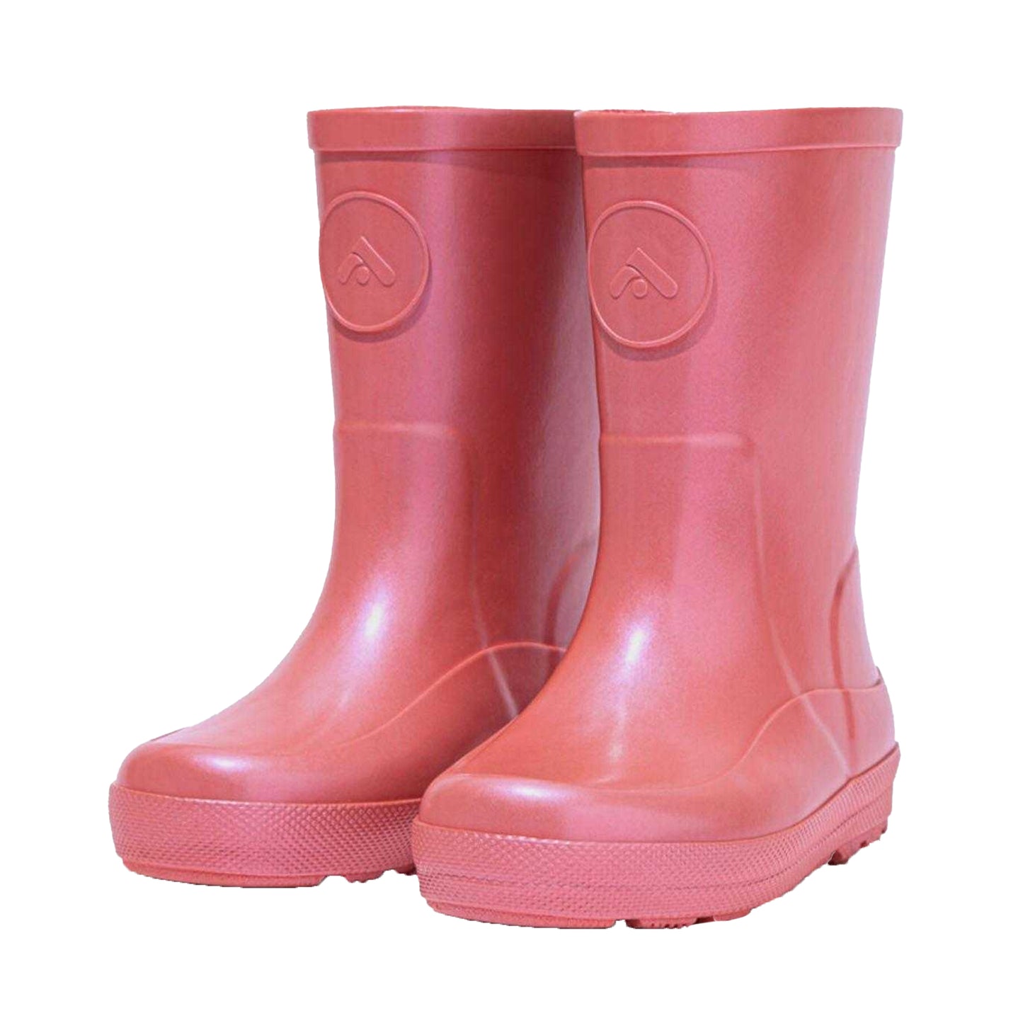 Orange - Pack Shot - Fit Flop Childrens-Kids Wonderwelly Technology Wellington Boots