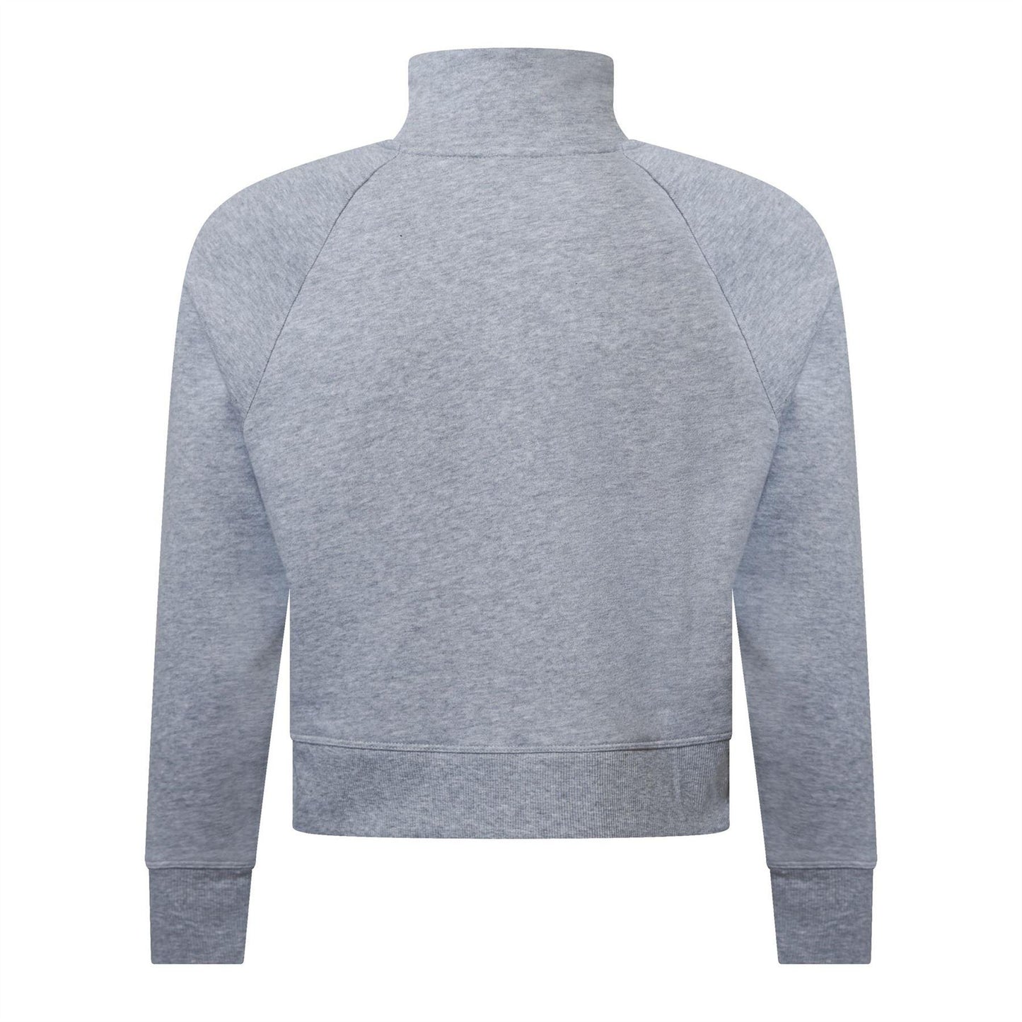 Grey - Back - DKNY Womens-Ladies Logo Half Zip Sweatshirt