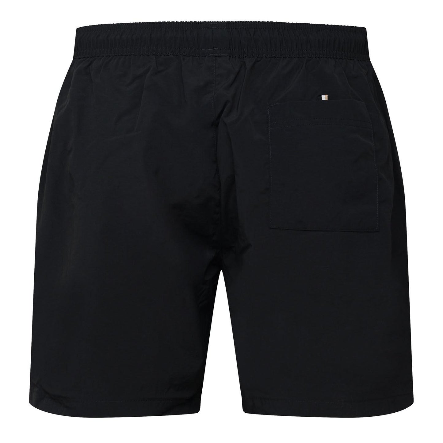 Grey - Back - Boss Mens Louis Swim Shorts