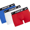 Red-White-Blue - Back - Nike Mens Essential Micro Dri-FIT Boxer Shorts (Pack of 3)