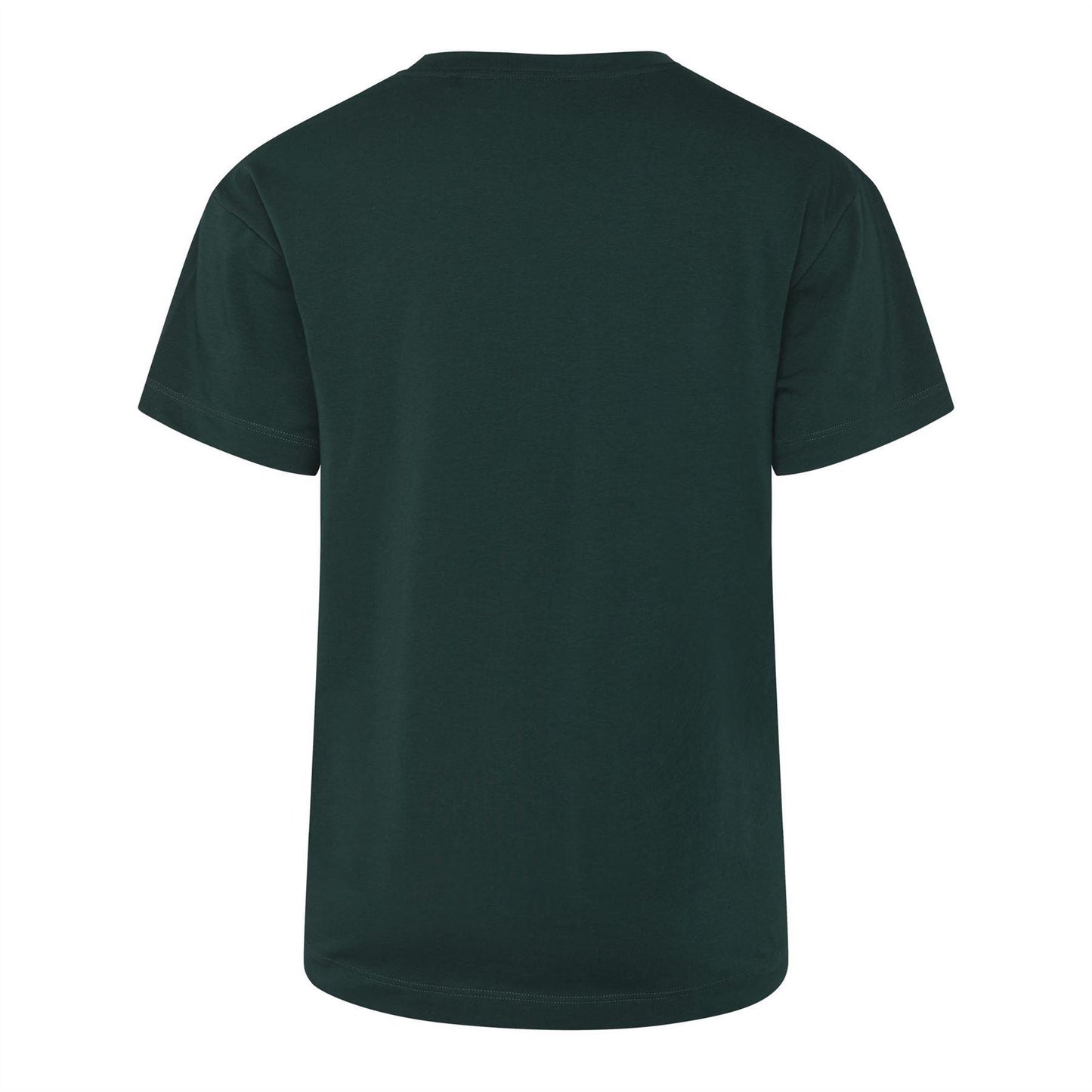 Green - Back - Hugo Mens Laze Logo Cotton T-Shirt