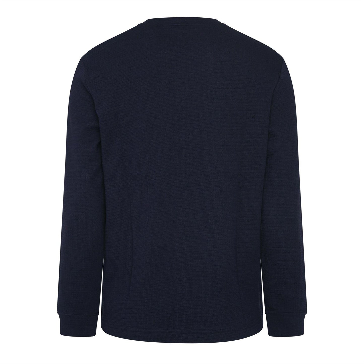 Navy - Back - Hugo Mens Austin Long-Sleeved Pyjama Top