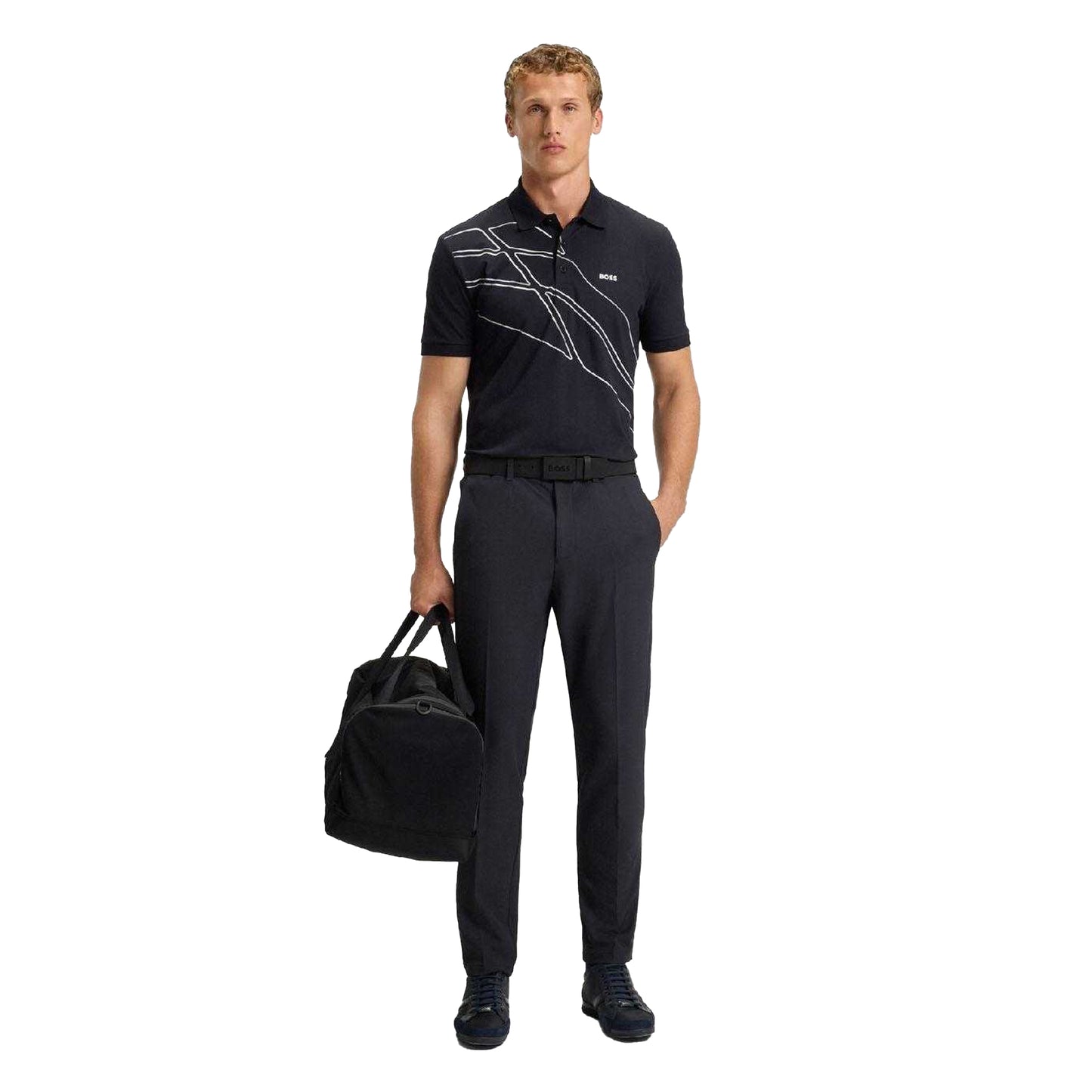 Dark Blue - Lifestyle - Boss Mens T Commuter Regular Trousers