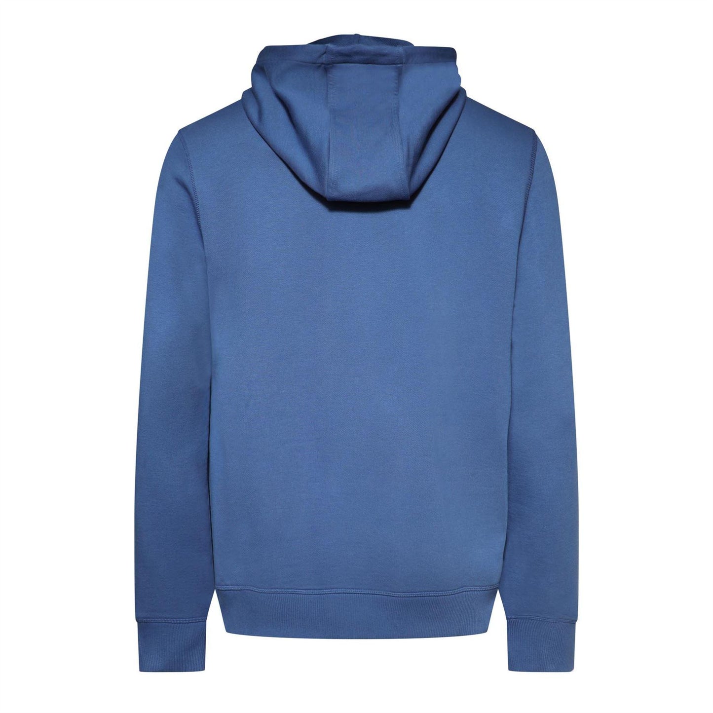 Blue - Back - Hugo Mens Logo Terrycloth Hoodie