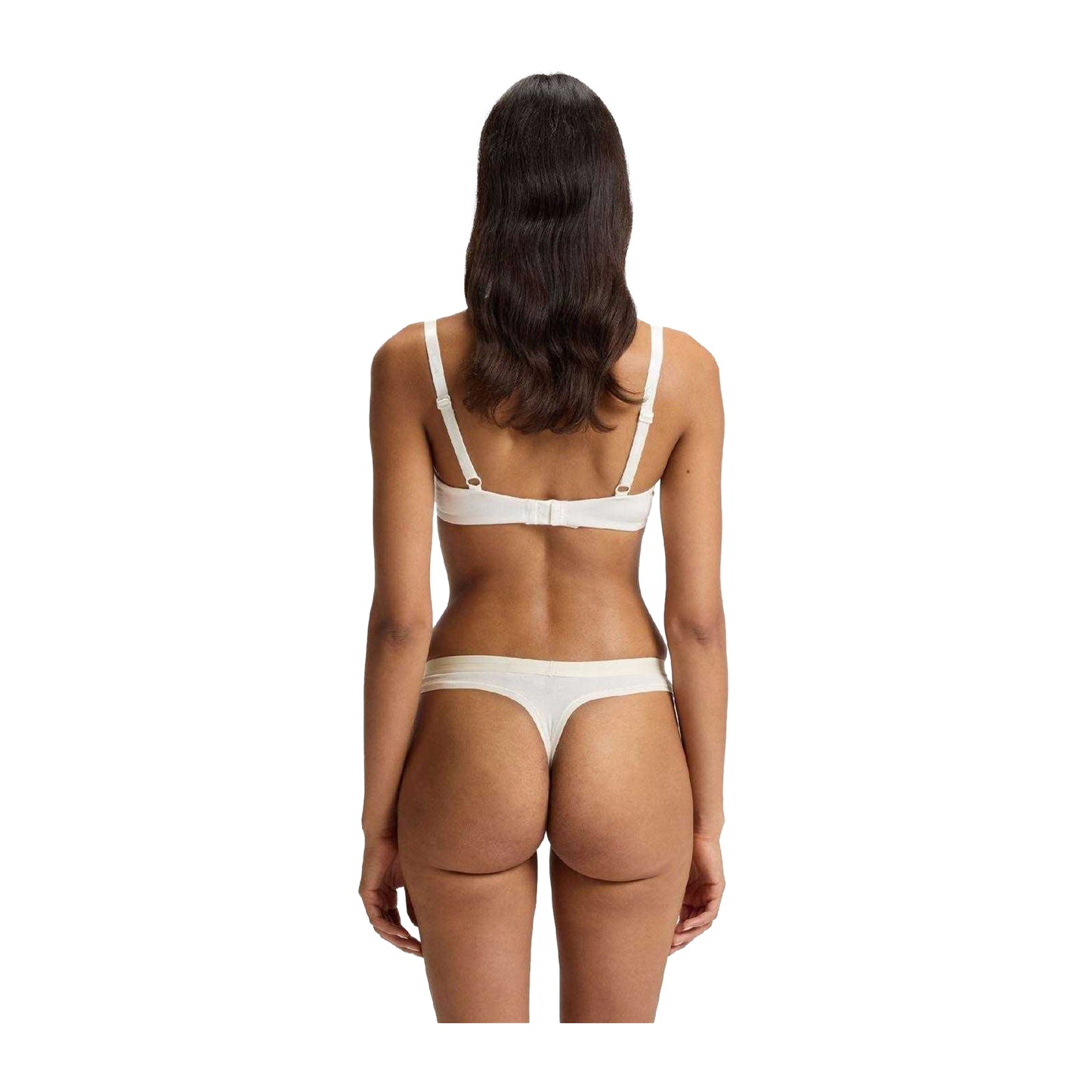 Cloud-Sand-Light Pink - Lifestyle - Boss Womens-Ladies Logo Thong (Pack of 3)