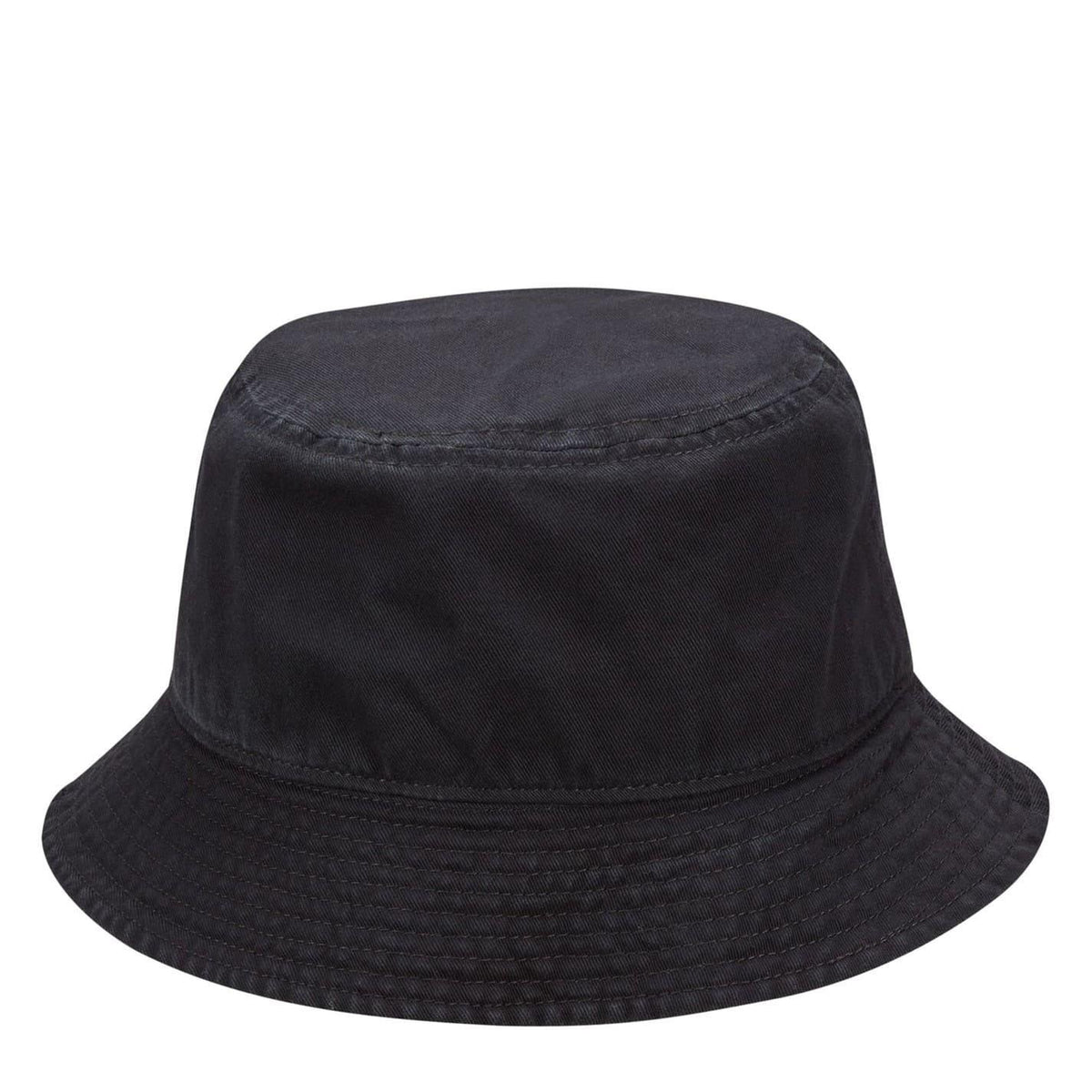 Black-White - Back - Nike Futura Embroidered Logo Casual Bucket Hat