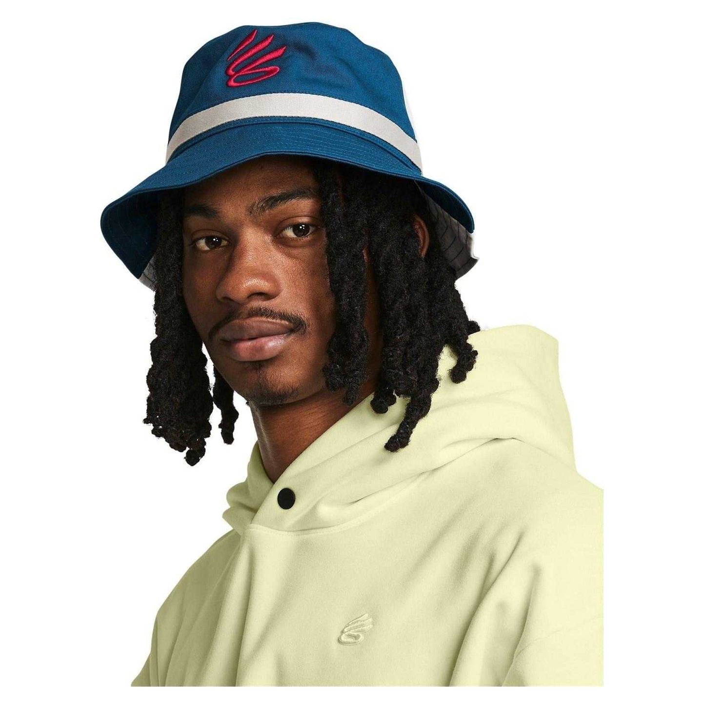 Blue - Side - Under Armour Unisex Adult Bucket Hat