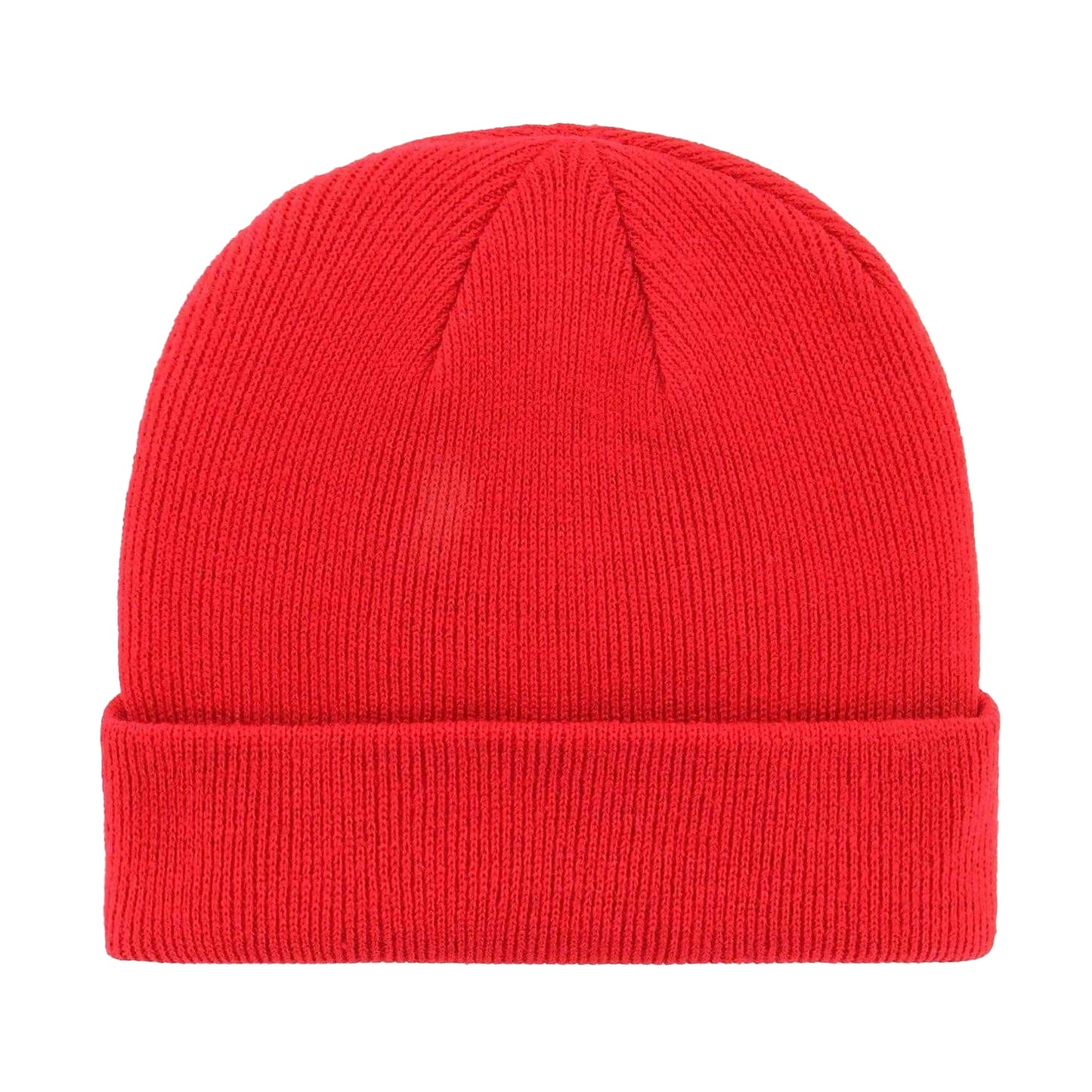 Red-White - Back - Liverpool FC Unisex Adult Team Ribbed Beanie