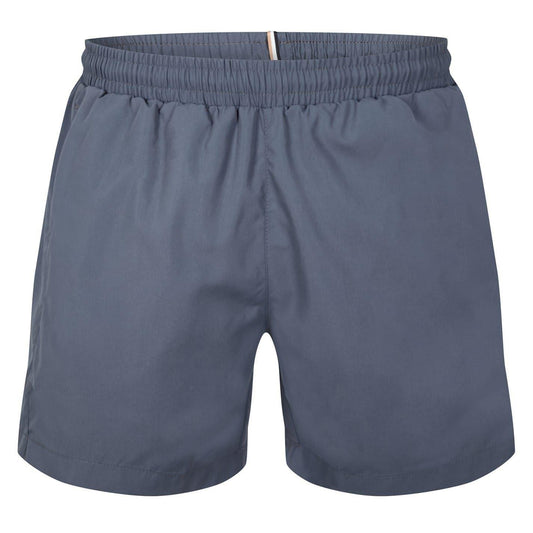 Charcoal Grey - Front - Boss Mens Dolphin Swim Shorts