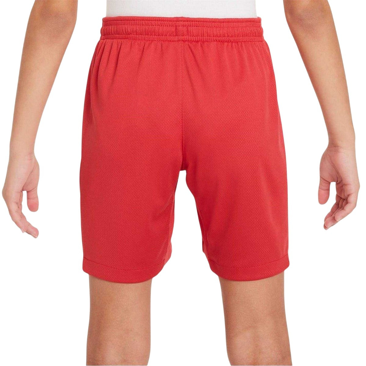 Red - Back - Nike Childrens-Kids Liverpool FC Home Shorts