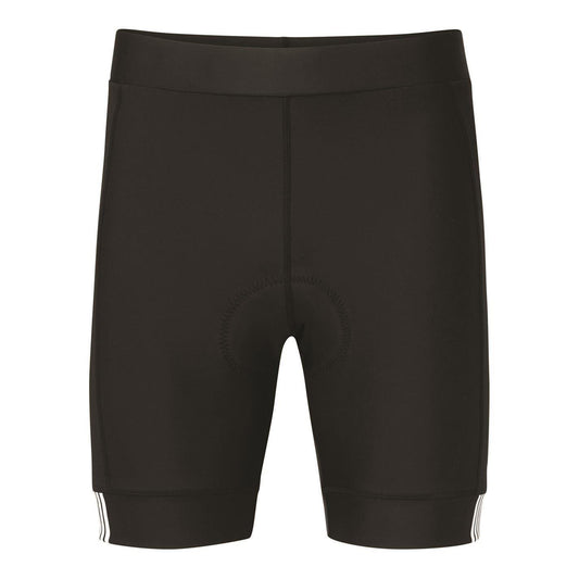 Black-White - Front - Dare 2B Unisex Adult Slim Cycling Bib Shorts