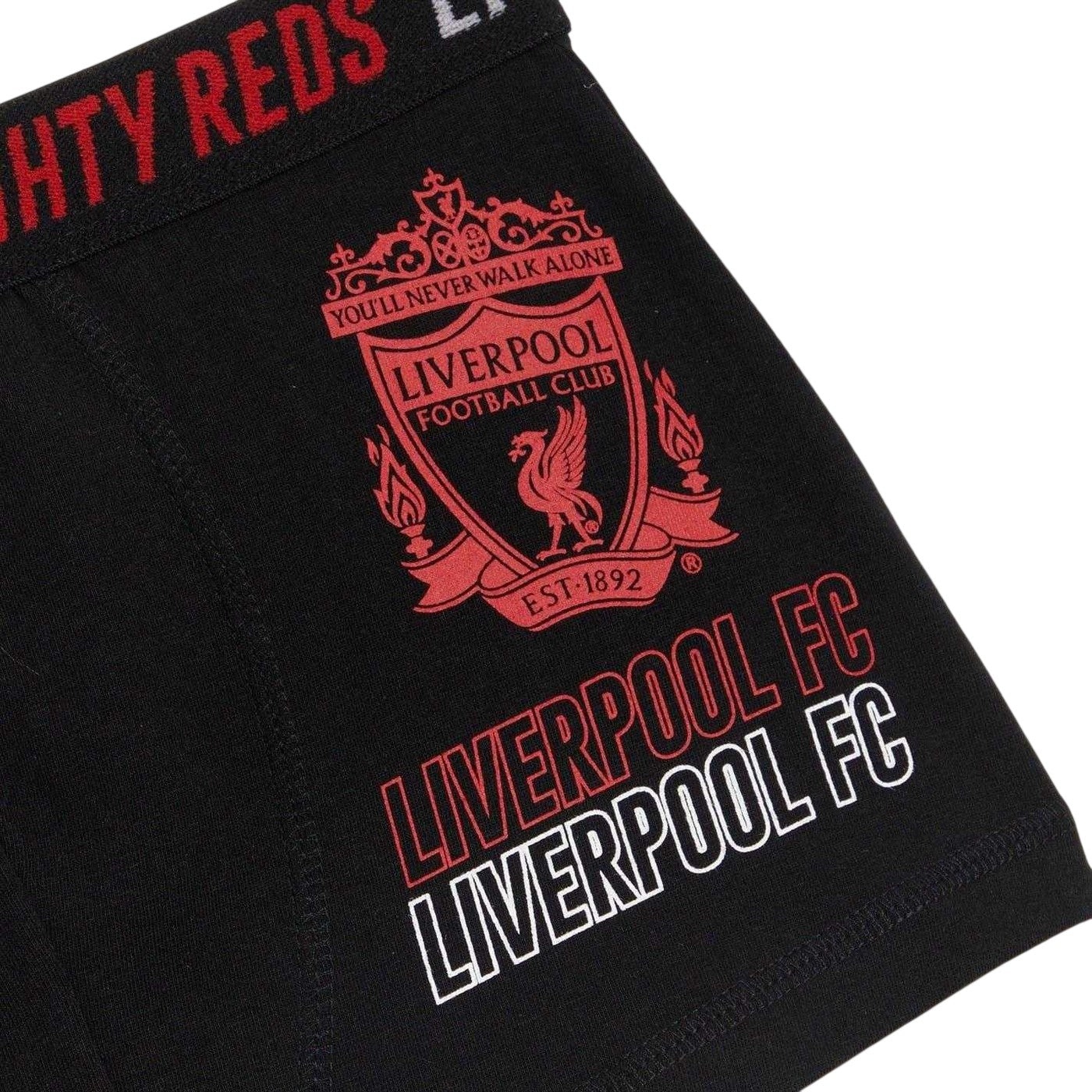 Anfield Red - Lifestyle - Liverpool FC Boys Boxer Shorts (Pack of 2)