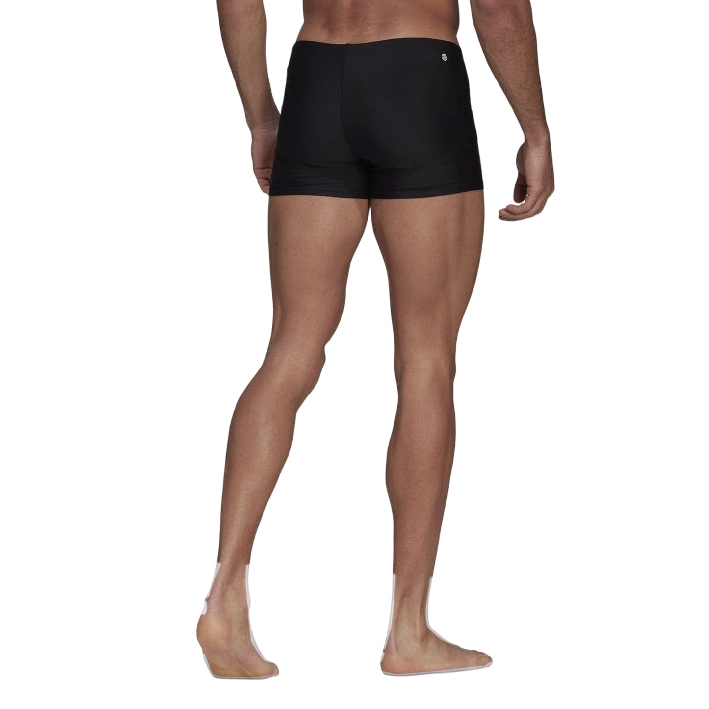 Black - Lifestyle - Adidas Mens Solid Fitted Swim Shorts