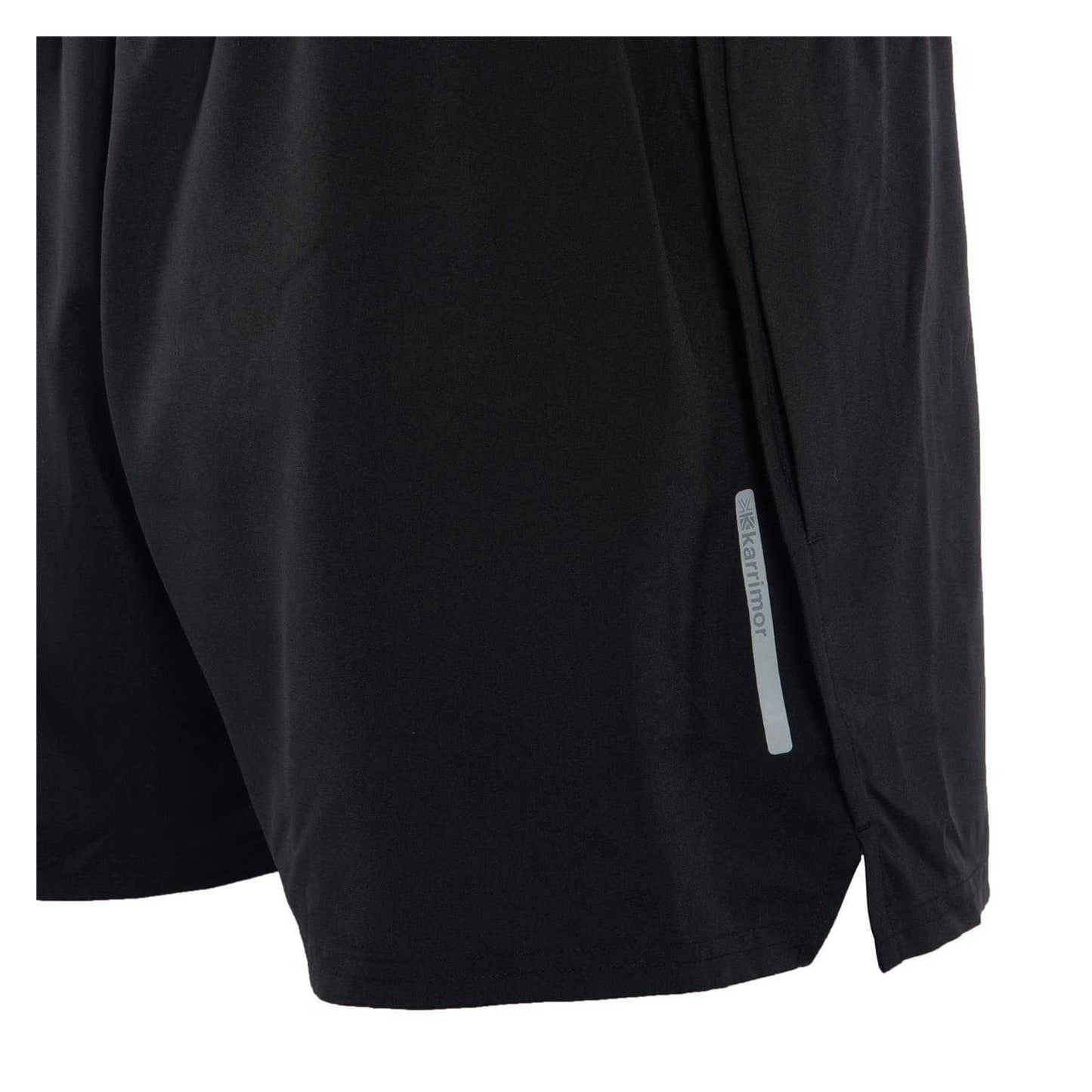 Black - Lifestyle - Karrimor Mens Lightweight Running Shorts