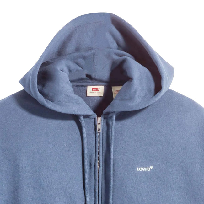 Indigo - Side - Levis Womens-Ladies Everyday Full Zip Hoodie