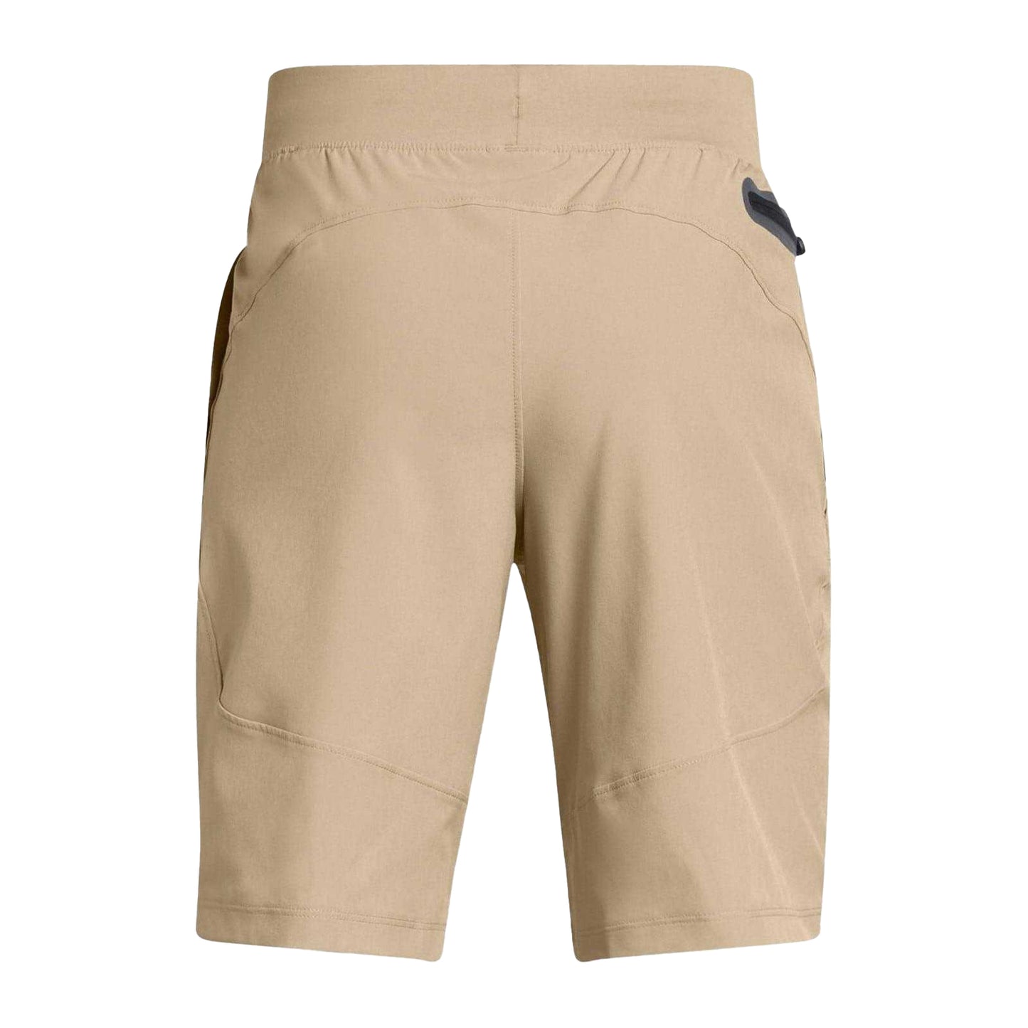 Brown - Back - Under Armour Boys Unstoppable Water Repellent Shorts