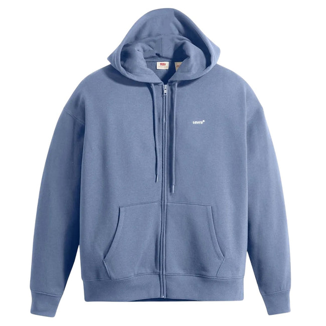Indigo - Front - Levis Womens-Ladies Everyday Full Zip Hoodie