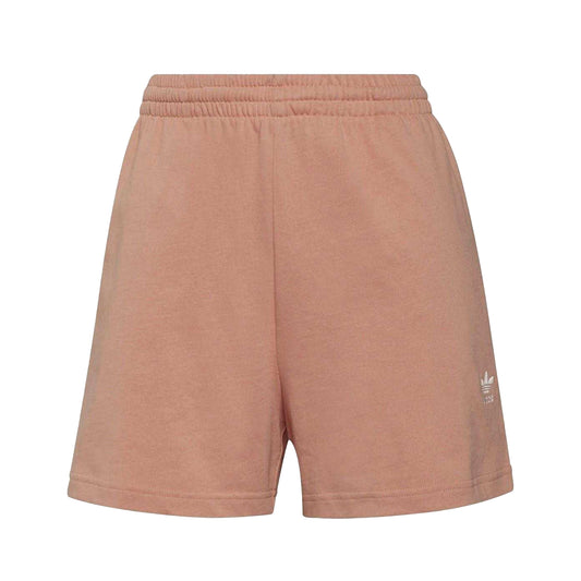 Pink - Front - Adidas Womens-Ladies Originals Cotton Blend Sweat Shorts