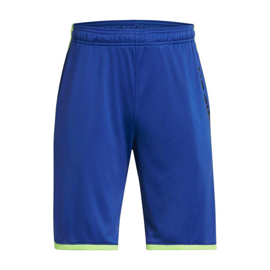 Tech Blue - Front - Under Armour Childrens-Kids Stunt 3.0 Shorts